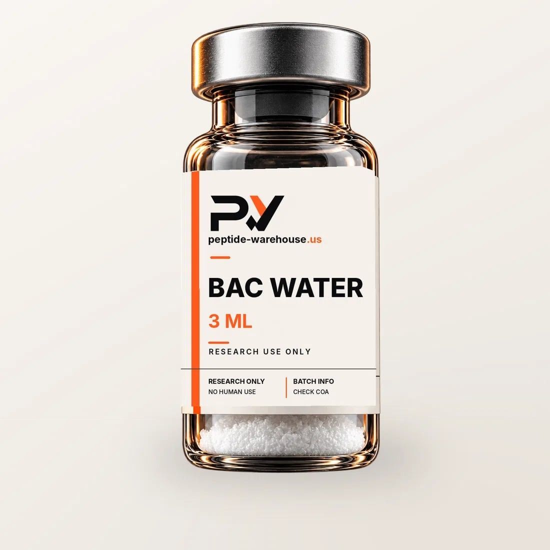 3mL BAC WATER vial