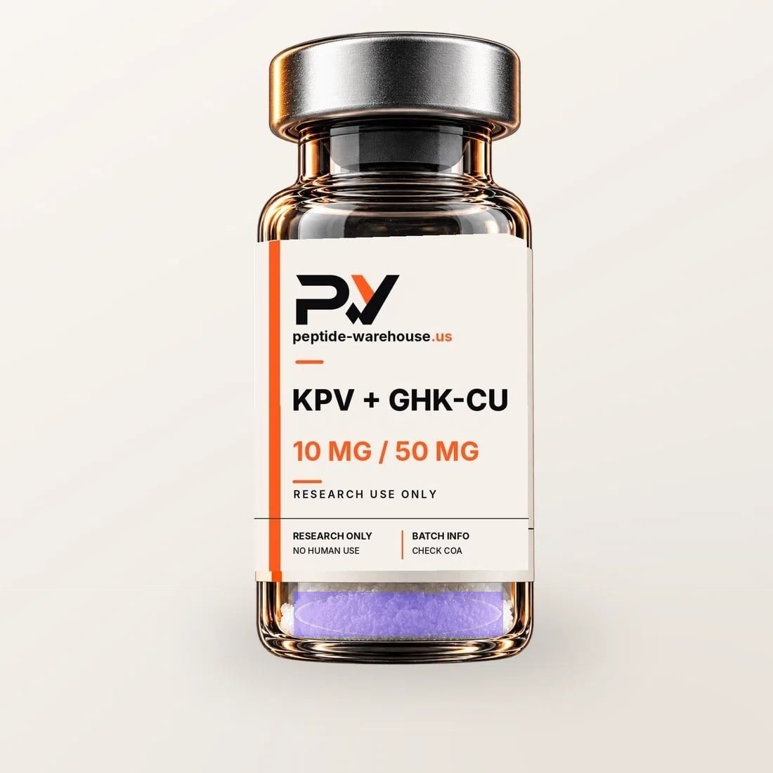 KPV+GHKcu Blend 10mg/50mg 10/50 mg vial