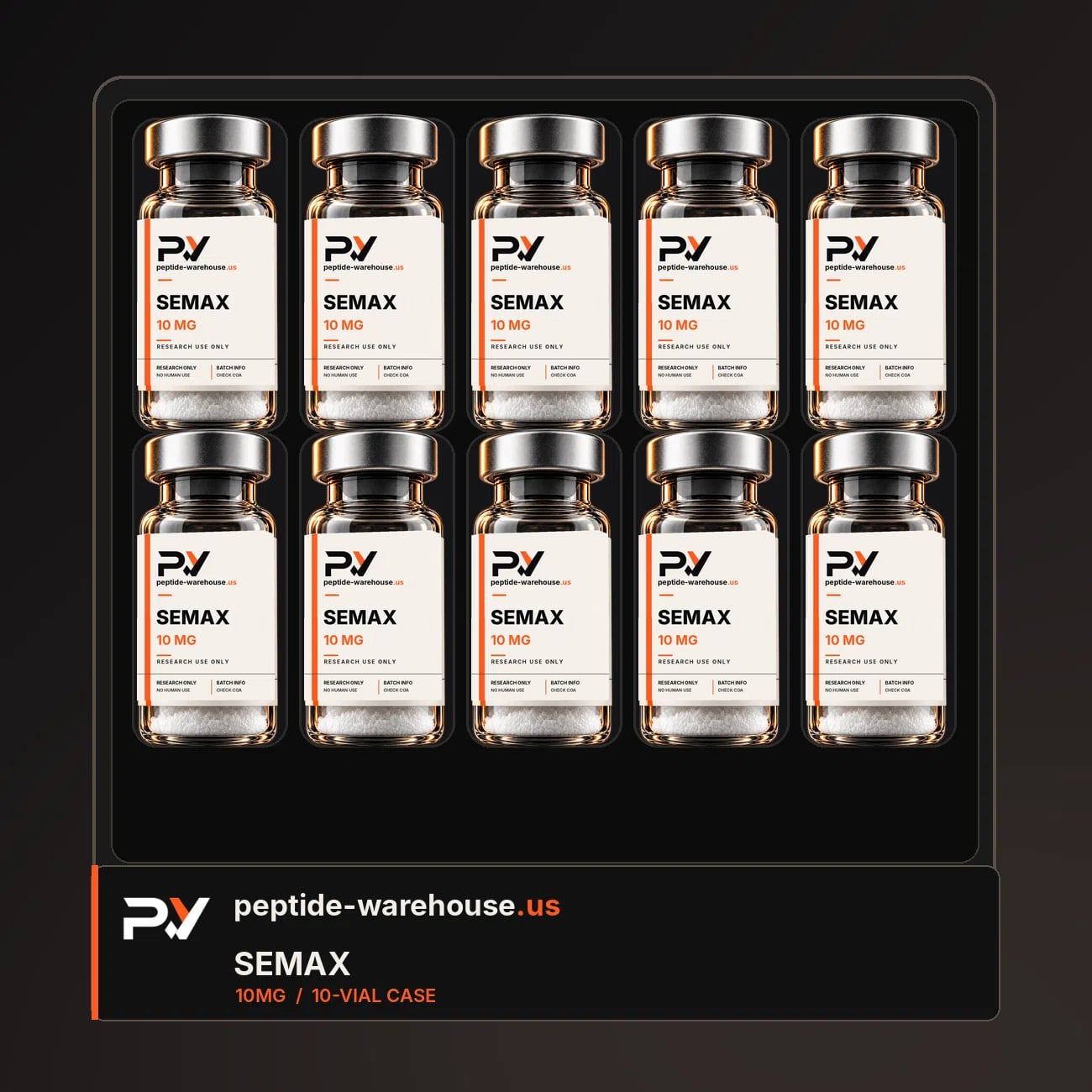 Semax 10 mg 10-pack box