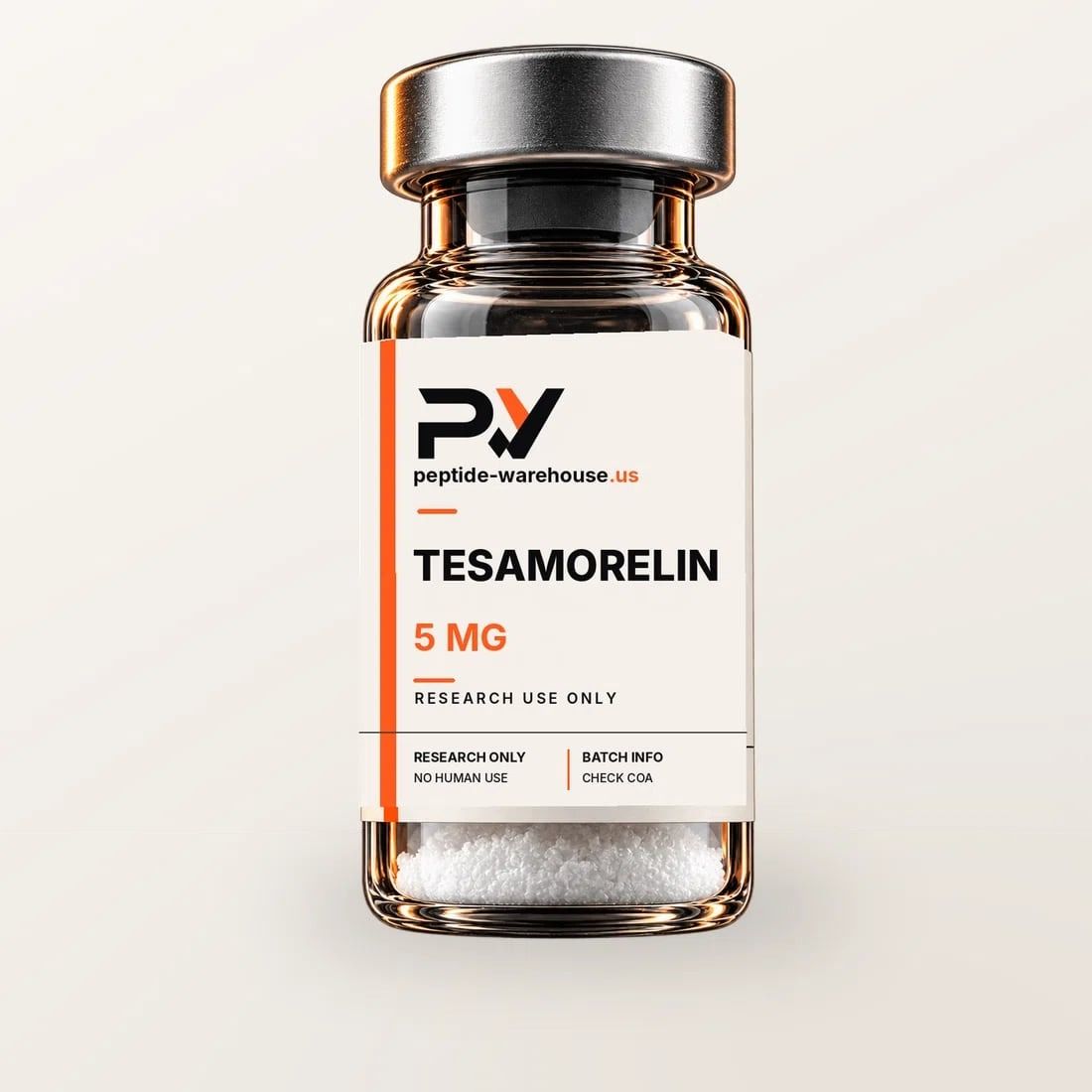 Tesamorelin 5mg vial